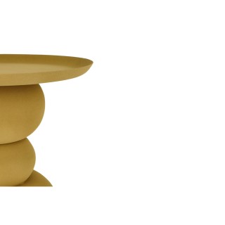 Table basse ronde design en métal coloré D41 - PILAR