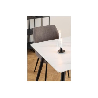 Table à manger rectangulaire en céramique L140 6 personnes ASHFORD - HELLIN