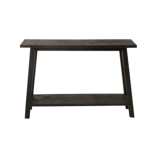 Console double plateau en bois recycle l120 carrie