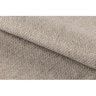 Chaises pivotantes en tissu beige et métal noir (lot de 2) JAMES - HELLIN