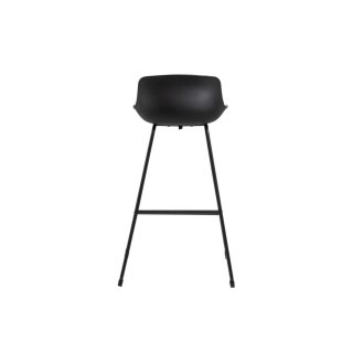 Tabourets de bar en métal et simili (lot de 2) LILIAN - HELLIN