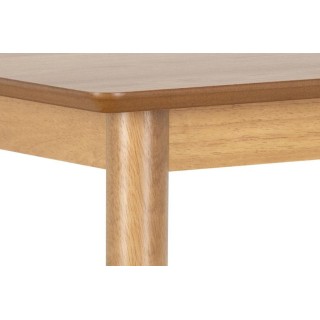 Table de salle à manger en bois naturel 4 places L120 IZIA - HELLIN