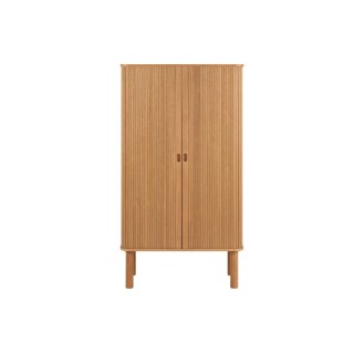 Buffet haut en chêne 2 portes l80 gaynel