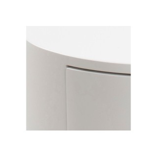 Table de chevet ronde de style contemporain LILA - HELLIN
