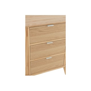 Commode en bois naturel 3 tiroirs ORIGAMI - HELLIN
