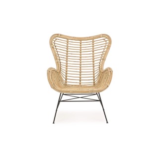 Fauteuil en rotin naturel lisa