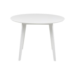 OCCASION Table ronde en bois : coloris blanc / 4 convives | Hellin