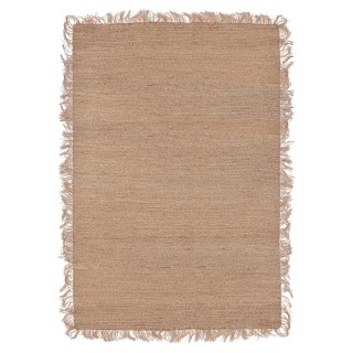 Tapis rectangulaire naturel en jonc de mer 200x290 kombu