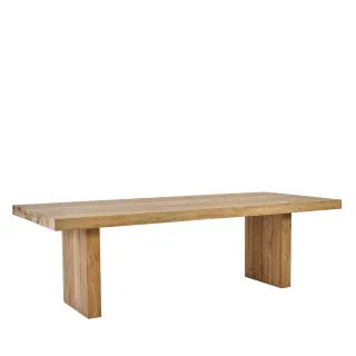 Table indoor/outdoor en bois recyclé L245 10 places NONZA - HELLIN