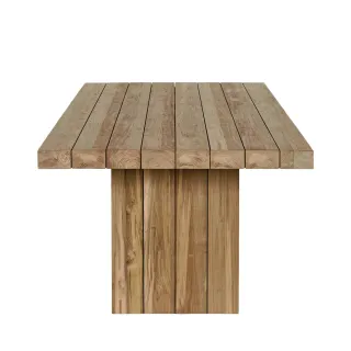 Table indoor/outdoor en bois recyclé L245 10 places NONZA - HELLIN
