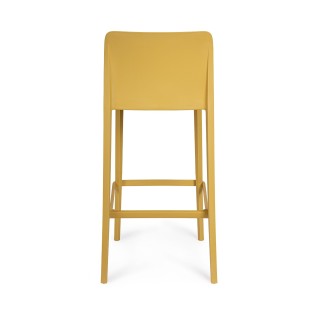 Tabourets de bar d'extérieur avec repose-pieds (lot de 4) EOLE - HELLIN