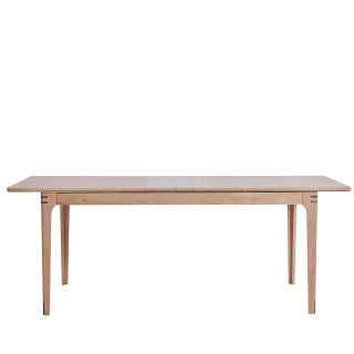 Table à manger rectangulaire extensible en bois L160/234 BONIE - HELLIN