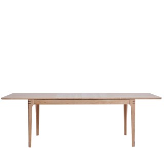 Table à manger rectangulaire extensible en bois L160/234 BONIE - HELLIN