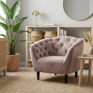 Fauteuil en tissu Ria - Hellin