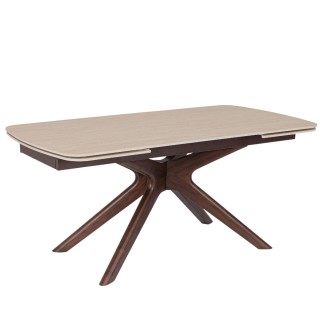 Table rectangulaire extensible ceramique 610 places l170250 marine