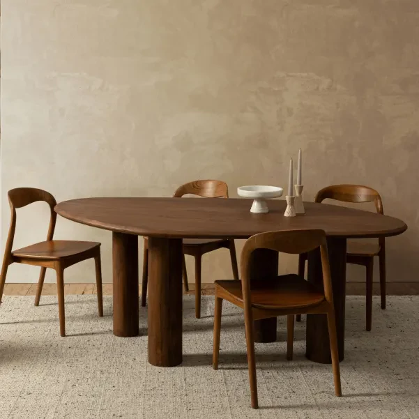Table à manger ovale en manguier 8 personnes L200 BLAS - HELLIN