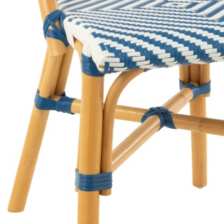Chaises parisiennes tressées (lot de 2) MONTMARTRE - HELLIN