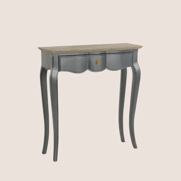 Console baroque en bois - 1 tiroir - Hellin