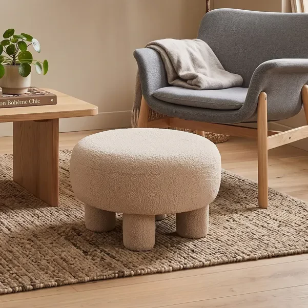 Pouf en velours - BEAR Hellin