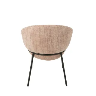 Chaises de salle à manger design en tissu (lot de 2)  MERO - HELLIN