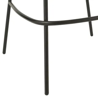 Tabourets de bar design en tissu (lot de 2) MERO - HELLIN