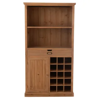 Bar en bois 1 porte 1 tiroir 1 tablette MIRA - HELLIN