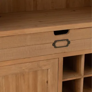 Bar en bois 1 porte 1 tiroir 1 tablette MIRA - HELLIN