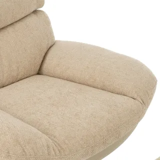 Fauteuil relax pivotant avec repose pieds ALLINE - HELLIN