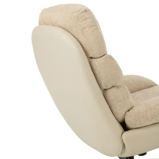 Fauteuil relax pivotant avec repose pieds ALLINE - HELLIN