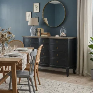 Commode baroque 9 tiroirs - Hellin