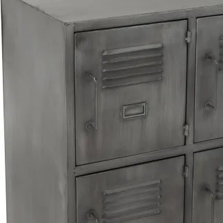 Armoire industriel 9 casiers en métal ERNEST - HELLIN