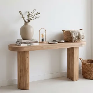 Console en manguier massif L152 MAHE - HELLIN