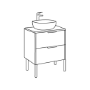 Meuble vasque