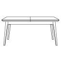 Table rectangulaire
