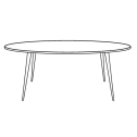 Table ovale