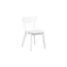 Chaise scandinave blanche