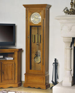 Horloge comtoise en bois La Bresse Horloge comtoise en bois La Bresse