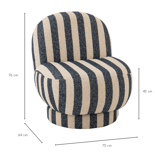 Dimensions fauteuil AZUR